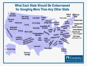 Most Google Searches By State #1573495