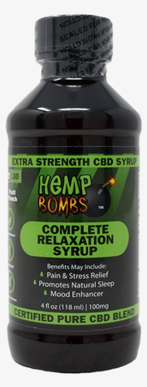 100mg Cbd Relaxation Syrup - Hemp Bombs Cbd Oil 1000mg #1573496
