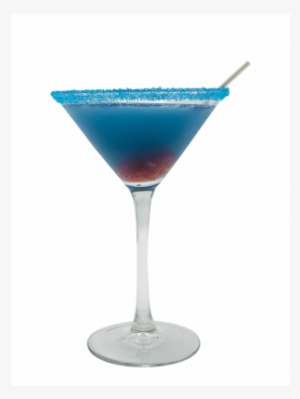 Recipes With Blue Raspberry Syrup - Martini Png #1573584