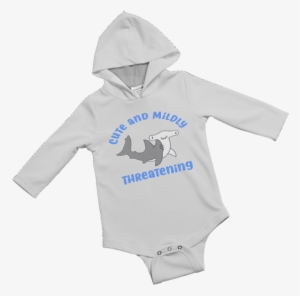 Baby Onesie Rated Upf 40 With A Built In Hoodie Available - Jessie Jessup Apparel #1573645