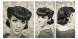 Thanks For Dropping By, And A Huge Thankj You To Those - 1950 Hair Style Side Bangs #1573912