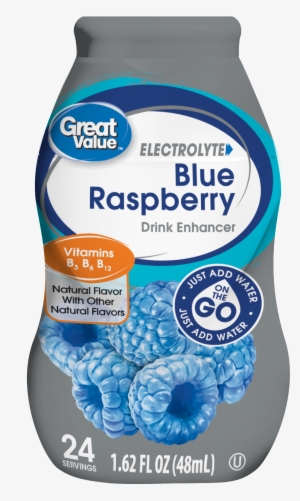Great Value Electrolyte Drink Enhancer, Blue Rasberry, - Great Value Electrolyte Drink Mix #1574245