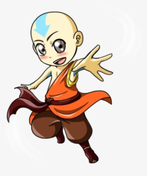 Avatar Aang Png - Avatar Aang Chibi Png #1575164