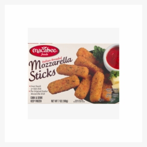 Macabee Mozzarella Sticks, Italian Breaded - Macabee Mozzarella Sticks, Italian Breaded - 7 Oz Box #1575184