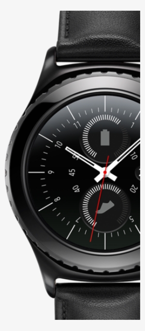 About 3600 Free Commercial & Noncommercial Clipart - Samsung Gear S2 Classic Sm-r7320 Smart Watch, Black #1575338