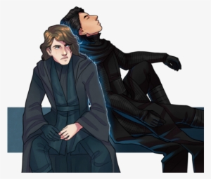 Kylo Ren And His Grandfather, Anakin Skywalker By Http - Star Wars Kylo Ren And Anakin #1575817