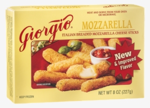 Giorgio Mozzarella Sticks, Italian Breaded - 8 Oz #1576218