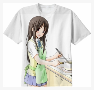 Shop Mio Akiyama X Waifu Material Cotton T-shirt By - Anime Cute Akiyama Mio #1576446