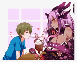 New Waifu Pic Came In Just In Time For Valentine's - Anime Monster Girl Jabberwocky #1576690