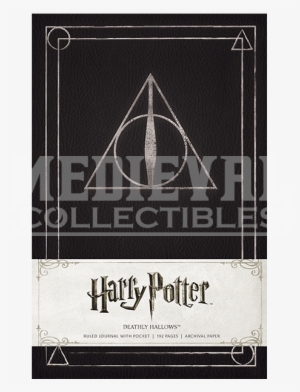 Harry Potter Deathly Hallows Hardcover Ruled Journal #1576800