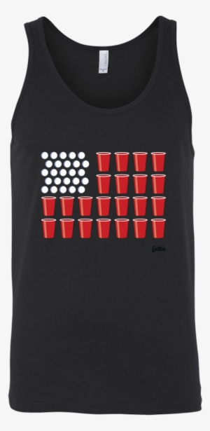 United States Of Beer Pong Tank - Cute But Psycho #1577019