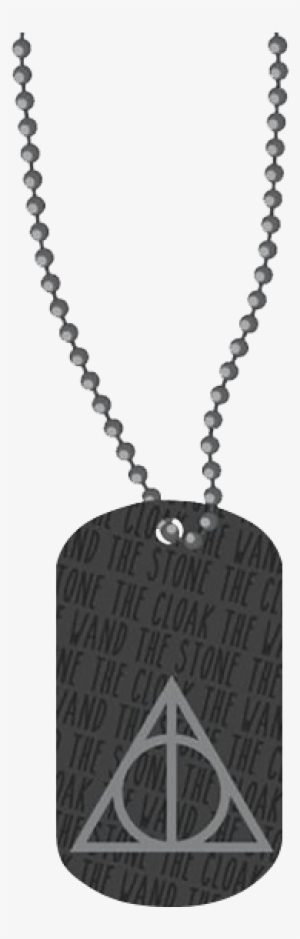 Harry Potter Deathly Hallows Dog Tag - Deathly Hallows #1577044