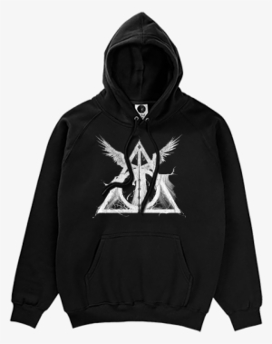 Deathly Hallows -black - Ravenclaw Hoodie #1577228