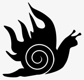 Snail On Fire Svg Clip Arts 600 X 574 Px #1577811