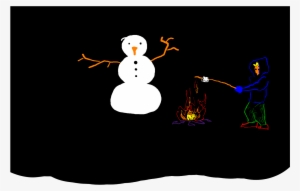 2015 02 16c Snowman Fire - Cartoon #1577944