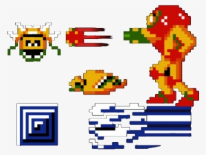 Nes Metroid Edited - Metroid Nes Png #1579130
