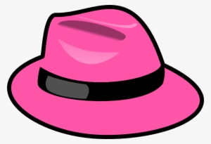 Cartoon Hat Png - Pink Hat Clipart #1580193