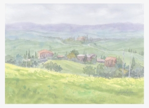 觀點：以小說作為生活記錄的歷史鏡子 - Watercolor Painting #1581049