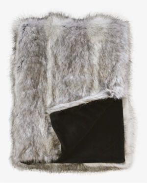 Fgct18 Grey Coyote - Coyote Faux Fur Throw #1581227