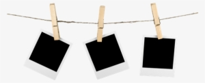Banner Black And White Download Free Premium Stock - Clothespin Picture Frame Png #1581427