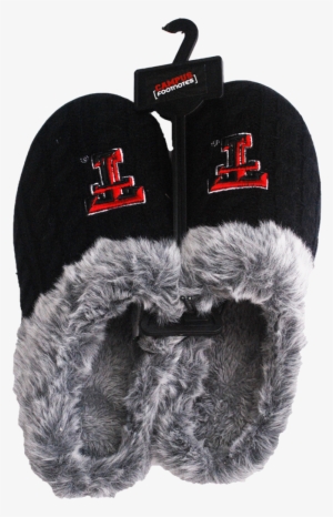 Cable Knit Fur Ladies Slipper - Slipper #1581495