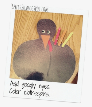 Add The Eyes And Clothespins - Creative Arts #1582143