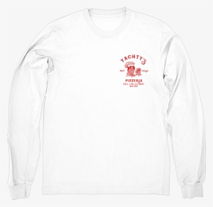 Pizzeria White Longsleeve - Asher Roth #1582292