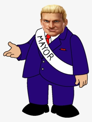 Dolph Ziggler On Twitter - Mayor Of Simpsons #1582404