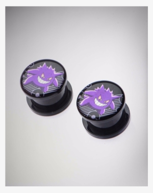 Gengar 1/2 Screw-fit Acrylic Plugs - Quartz Clock #1582468