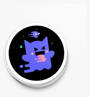 Image Of Gengar Sticker - Cartoon #1582643