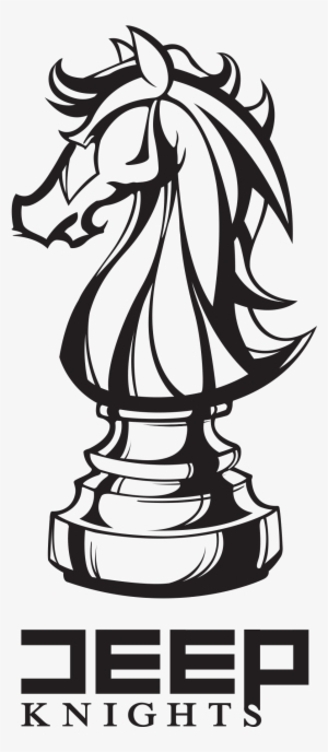 Deep Knight Logo Design - Knight Chess Piece Tattoo Designs #1582737