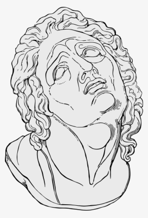 Statue, Greek, Bust, Face, Pain, Sculpture, Ancient - Greek Sculpture Face #1583427