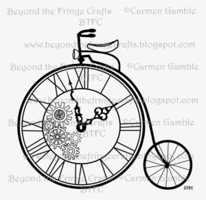 Beyond The Fringe Digital Stamps Some Digi - Make A Old Bicycle #1583504