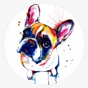 Dogs Pop Grip - Peinture De Bouledogue Francais #1583568