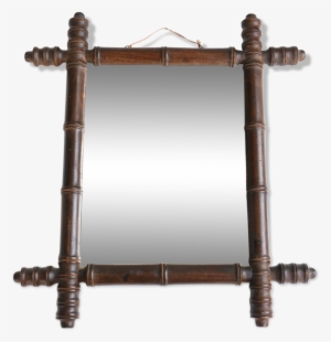 Mirror Frame In Faux Bamboo From The 20's - Mirror #1583695