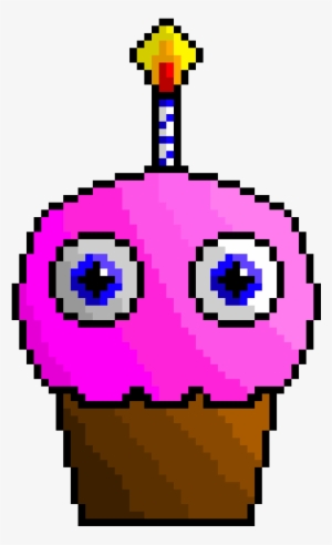 Fnaf Cupcake - Cupcake Fnaf Pixel Art #1584063