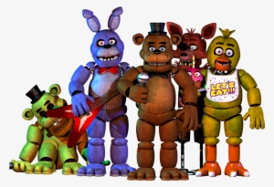 Clip Art Transparent Fnaf Transparent 1character - Five Nights At Freddy's Title #1584105