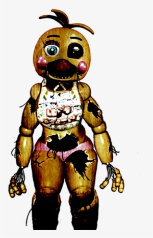 Dark Toy Chica - Old Toy Chica Png #1584149