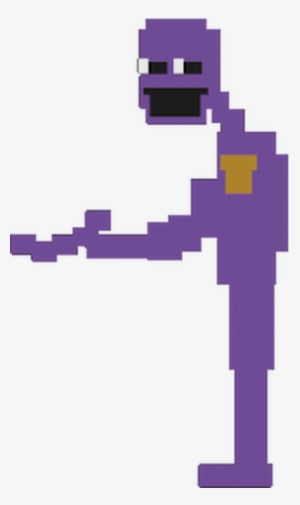 Purple Man Fnaf - Purple Guy Pixel #1584418