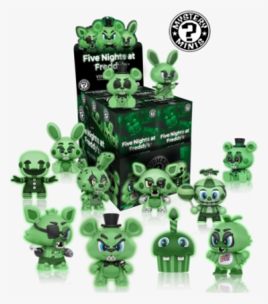 Fnaf Mystery Minis Glow In The Dark #1584444