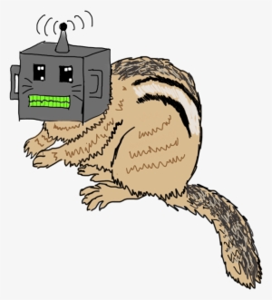Robo Chipmunk - Cartoon #1584570