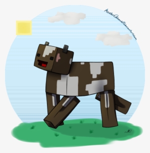 Cow Clipart Derpy - Transparent Derpy Cow Minecraft #1584643