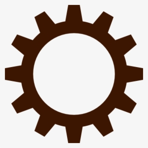 Brown Clipart Gear - Sprocket Png #1584864