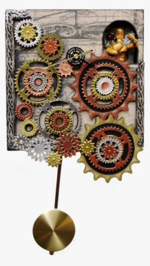 Steampunk Clock With Keeper In Daylight - Clockkeeper #1584914