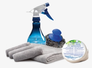 Clean Home, Clean Conscience - 4 Pcs Set Stainless Steel Wire Scouring Scrubber Dishwashing #1584919