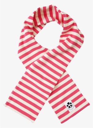 Christmas Scarf Png - Stripe Rib Scarf In Pink #1585336