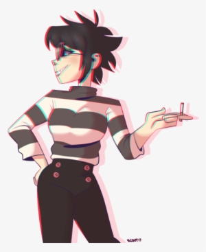 Noodle Body - Gorillaz Noodle Body Pillow #1585499