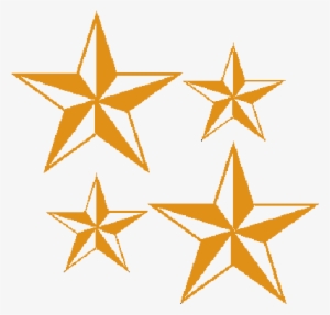 Gold Nautical Stars Vinyl Patches - Pink Star Throw Blanket #1585695