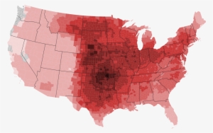 Thunderstorm Risk Map Usa #1586538