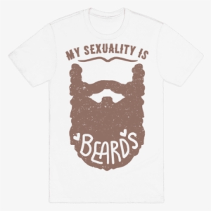 My Sexuality Is Beards Tee - Succulent Cactus T Shirt #1586840
